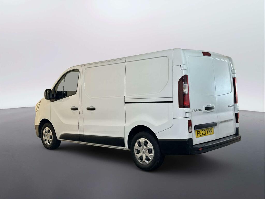 Renault Trafic 2.0 Dci Blue Sl28 Business Panel Van M FL23YNR White #6