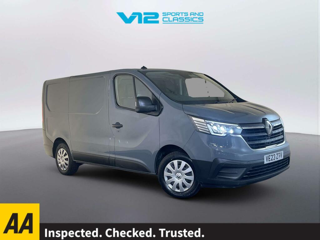 Renault Trafic 2.0 Dci Blue Sl30 Start Panel Van Manua Grey