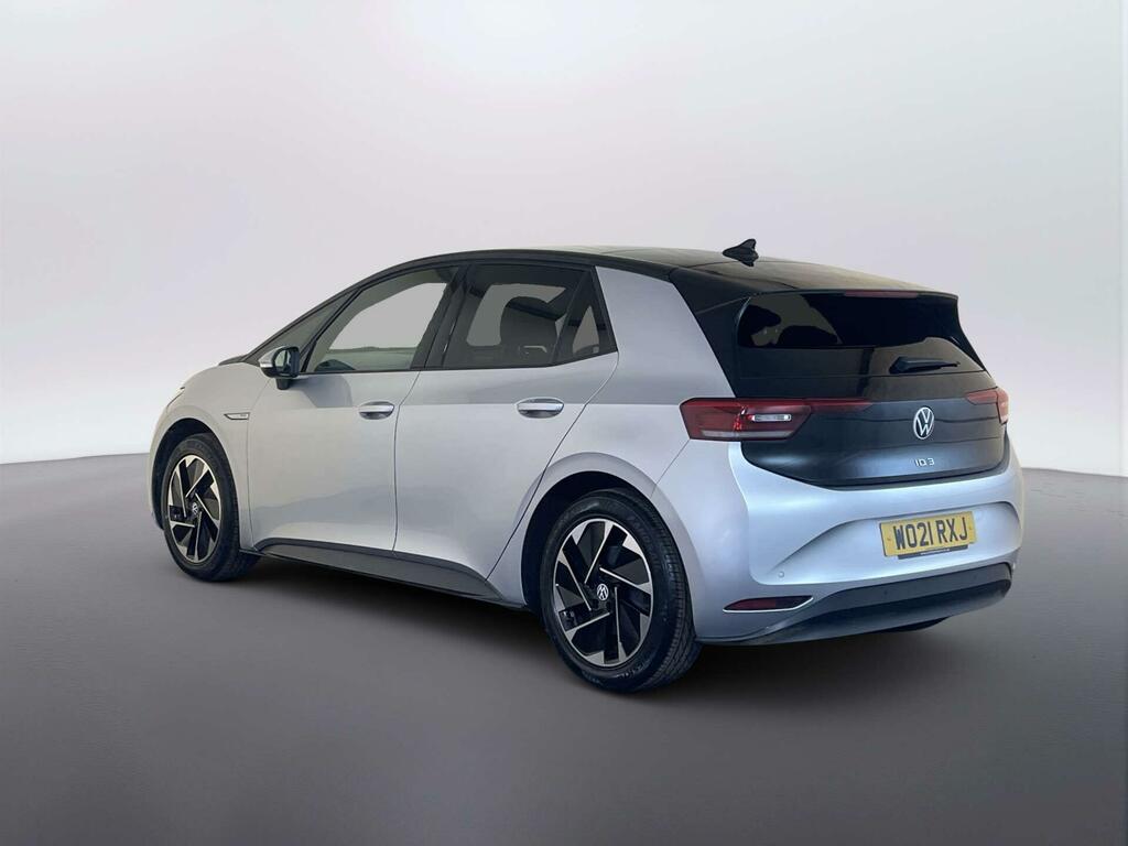 Volkswagen ID.3 Pro Performance 58Kwh Tech Hatchback WO21RXJ Silver #6