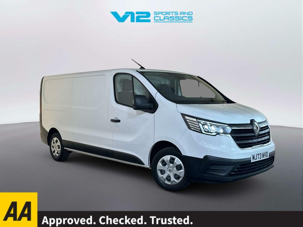 Renault Trafic 2.0 Dci Blue Ll30 Start Panel Van Manua White
