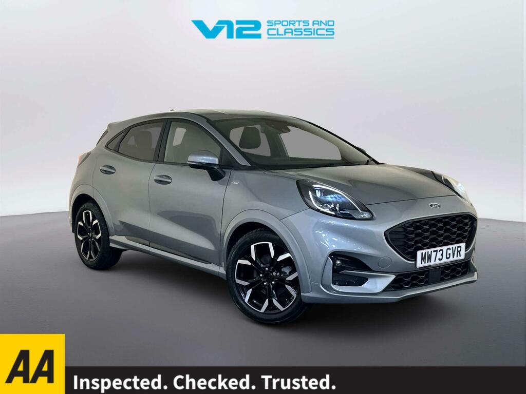 Ford Puma 1.0T Ecoboost Mhev St-line X Suv Hybrid Silver
