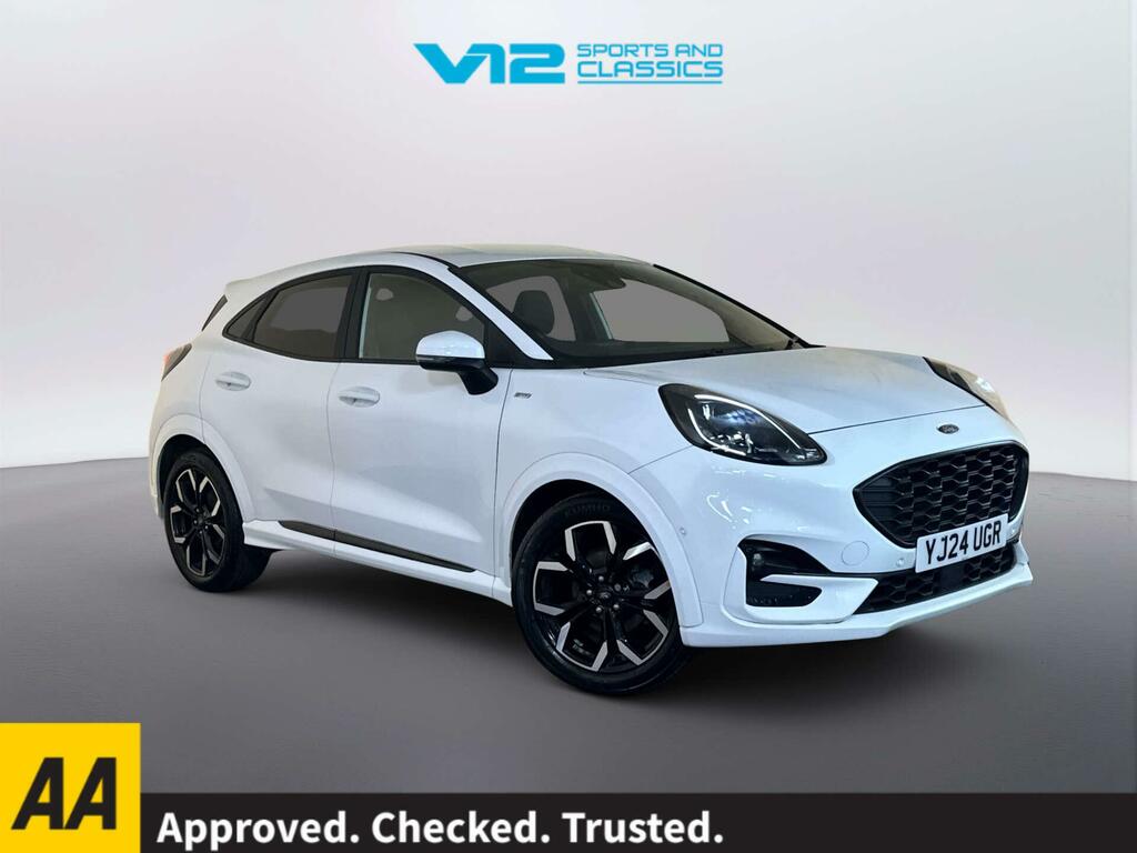 Ford Puma 1.0T Ecoboost Mhev St-line X Suv Hybrid White
