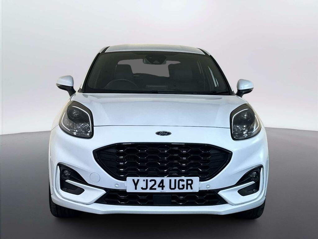 Ford Puma 1.0T Ecoboost Mhev St-line X Suv Hybrid YJ24UGR White #3