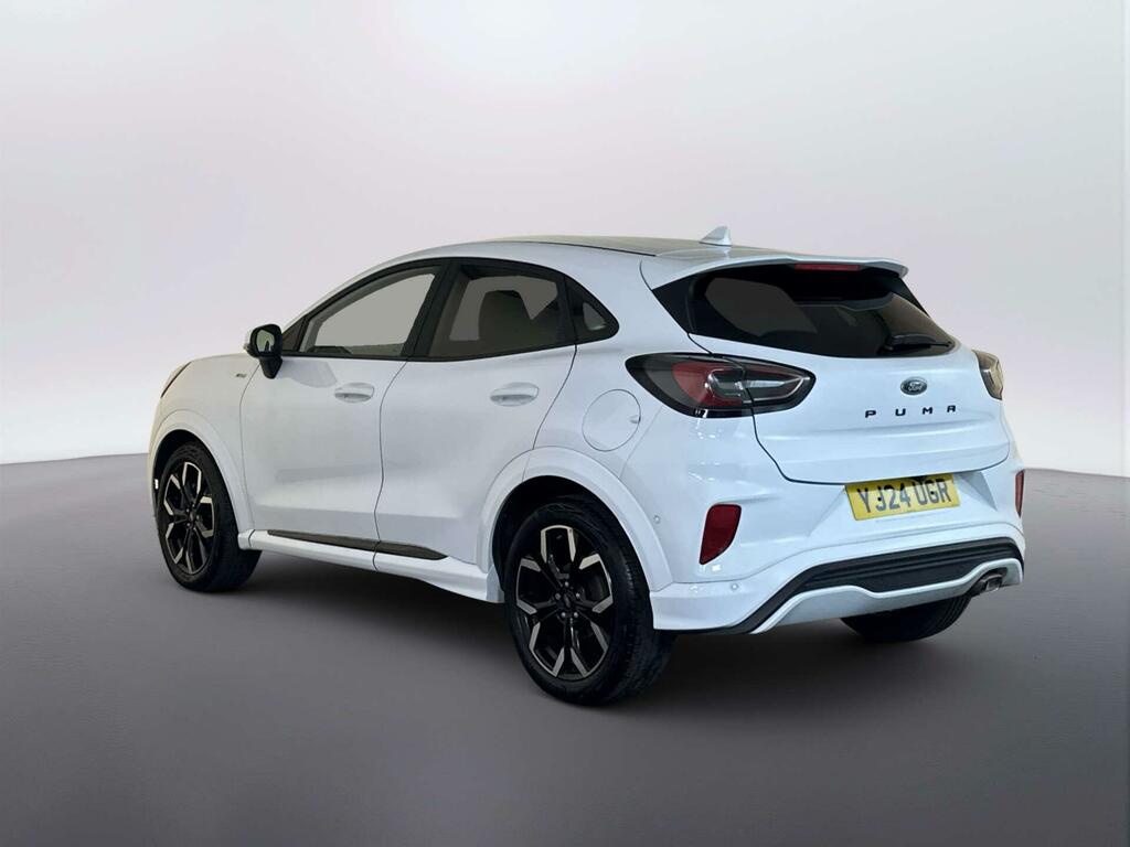 Ford Puma 1.0T Ecoboost Mhev St-line X Suv Hybrid YJ24UGR White #6