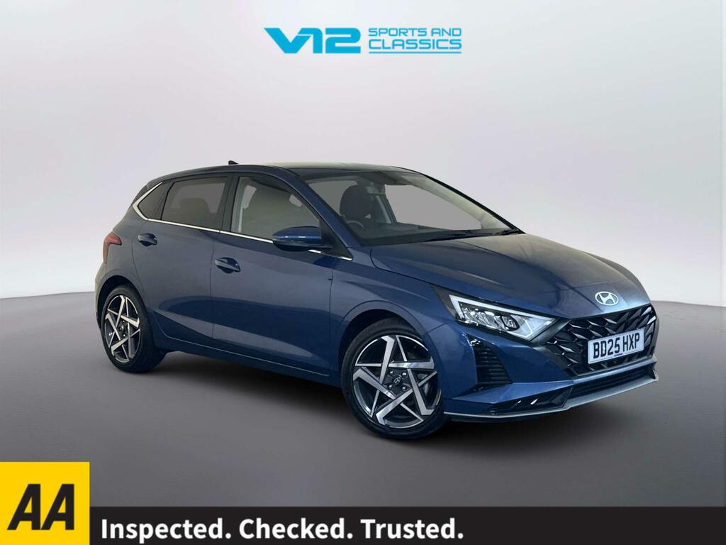 Hyundai I20 1.0 T-gdi Premium Hatchback Euro Blue