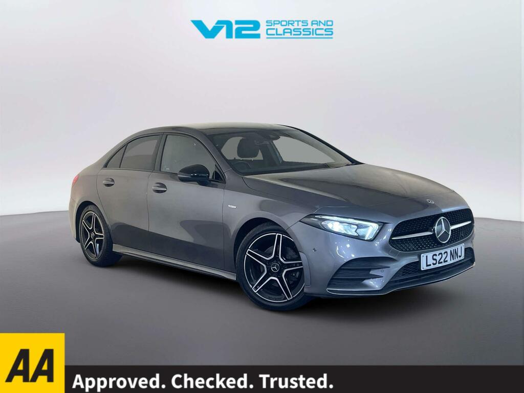 Mercedes-Benz A Class 1.3 A180 Amg Line Edition Executive Saloon P Grey
