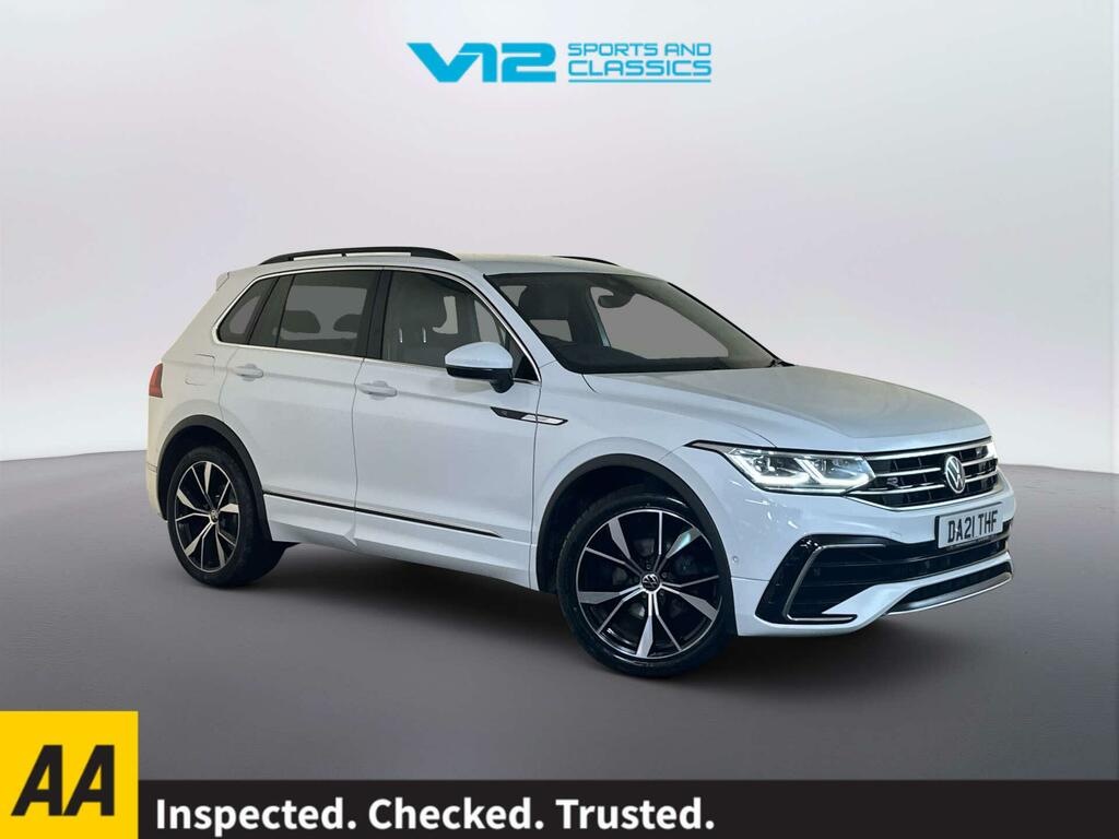 Volkswagen Tiguan 1.5 Tsi R-line Suv Dsg Euro 6 Ss 15 White