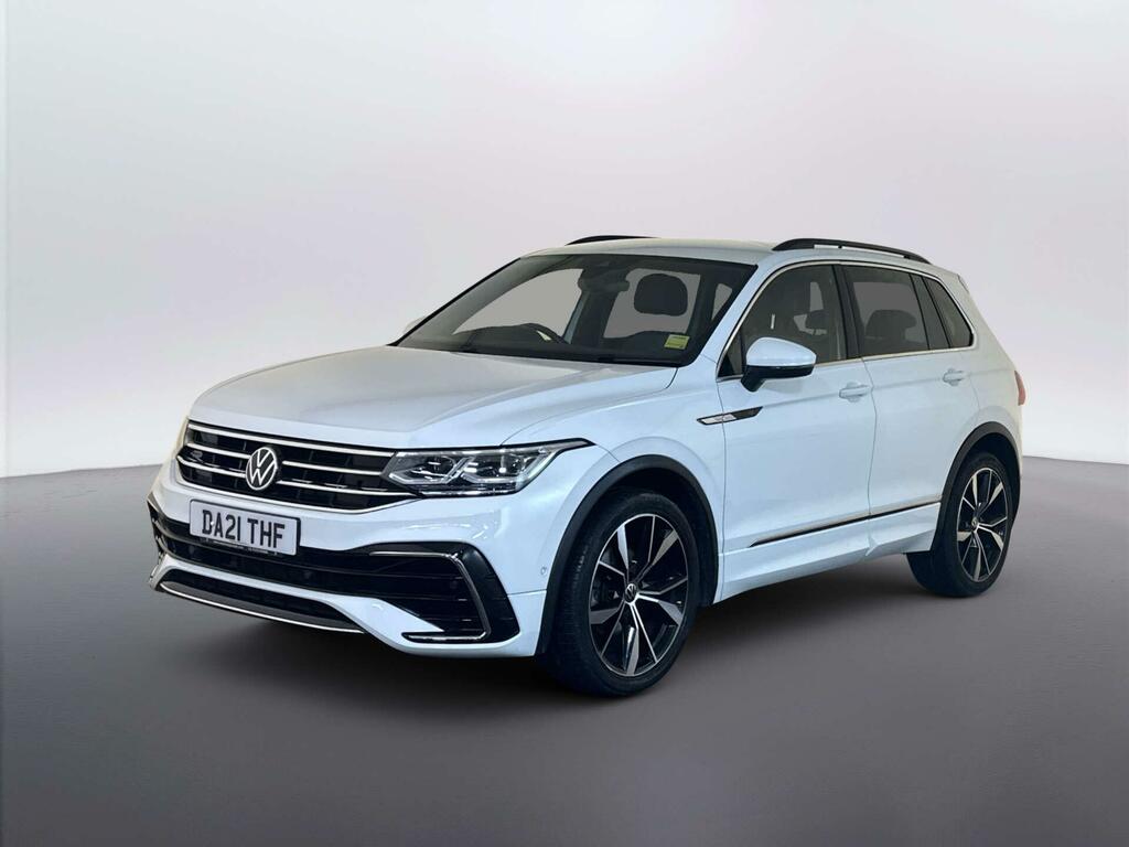 Volkswagen Tiguan 1.5 Tsi R-line Suv Dsg Euro 6 Ss 15 DA21THF White #4