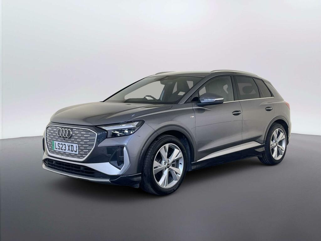 Audi Q4 E Tron 40 S Line Suv 82Kwh 204 Ps LS23XDJ Grey #4