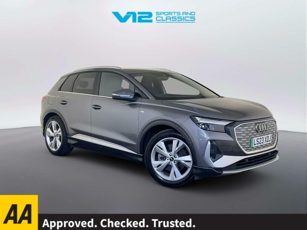 Audi Q4 E Tron 40 S Line Suv 82Kwh 204 Ps Grey