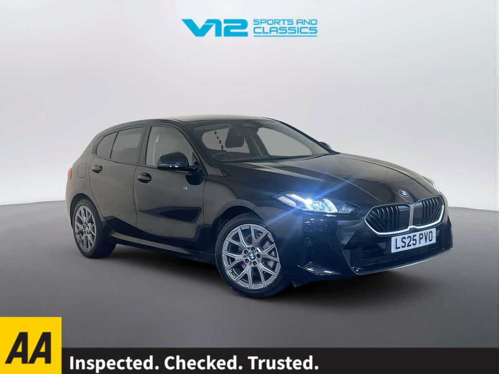 BMW 1 Series 1.5 120I Mht Sport Hatchback Hybrid Dct Black