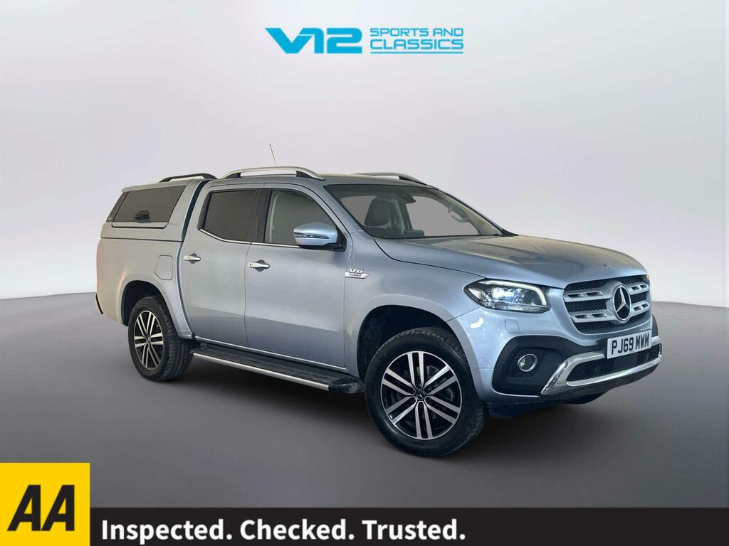 Mercedes-Benz X Class 3.0 Cdi V6 Power Pickup Double Cab G-tr Silver