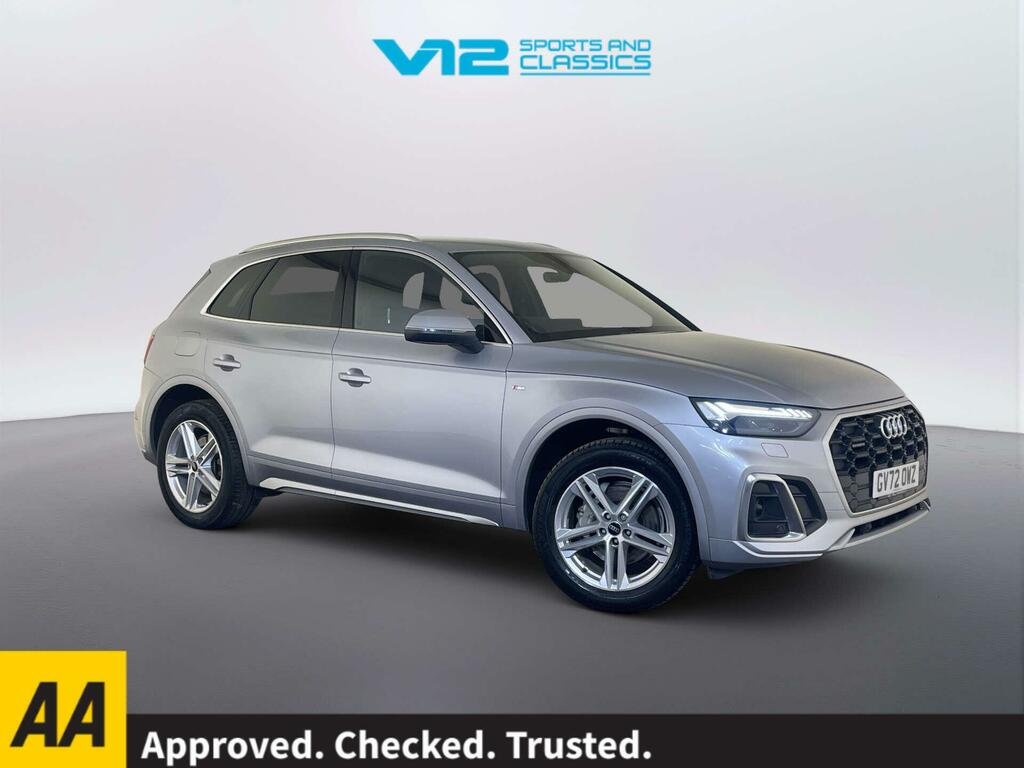 Audi Q5 2.0 Tfsi 45 S Line Suv S Tronic Quattro Silver