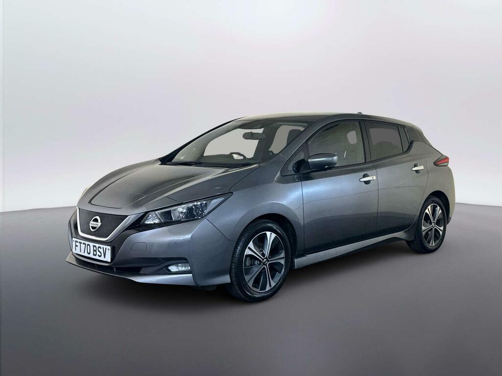 Nissan Leaf 40Kwh N-connecta Hatchback 150 FT70BSV Grey #4