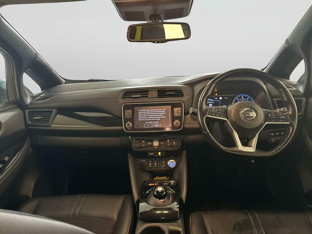 Nissan Leaf 40Kwh N-connecta Hatchback 150 FT70BSV Grey #2