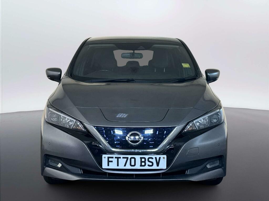 Nissan Leaf 40Kwh N-connecta Hatchback 150 FT70BSV Grey #3