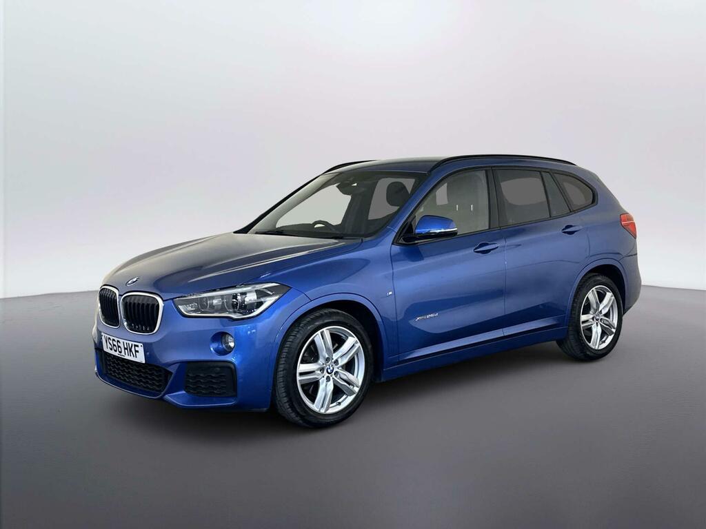 BMW X1 2.0 25D M Sport Suv Xdrive Euro 6 YS66HKF Blue #4