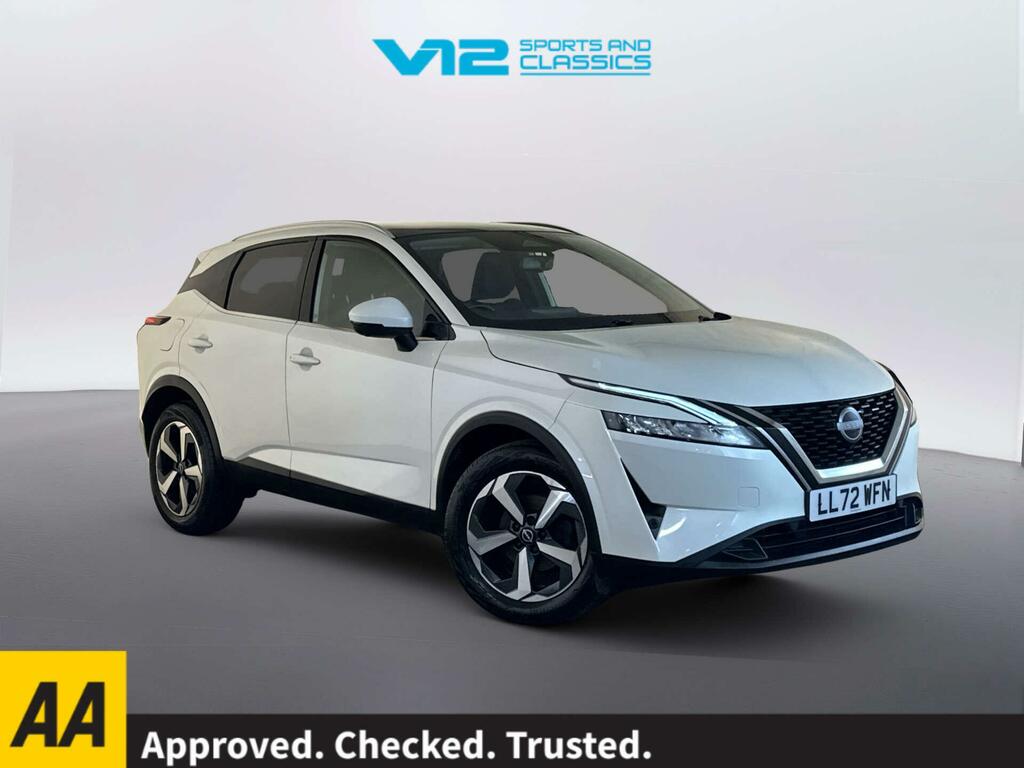Nissan Qashqai 1.3 Dig-t Mhev N-connecta Suv Hybrid Ma White