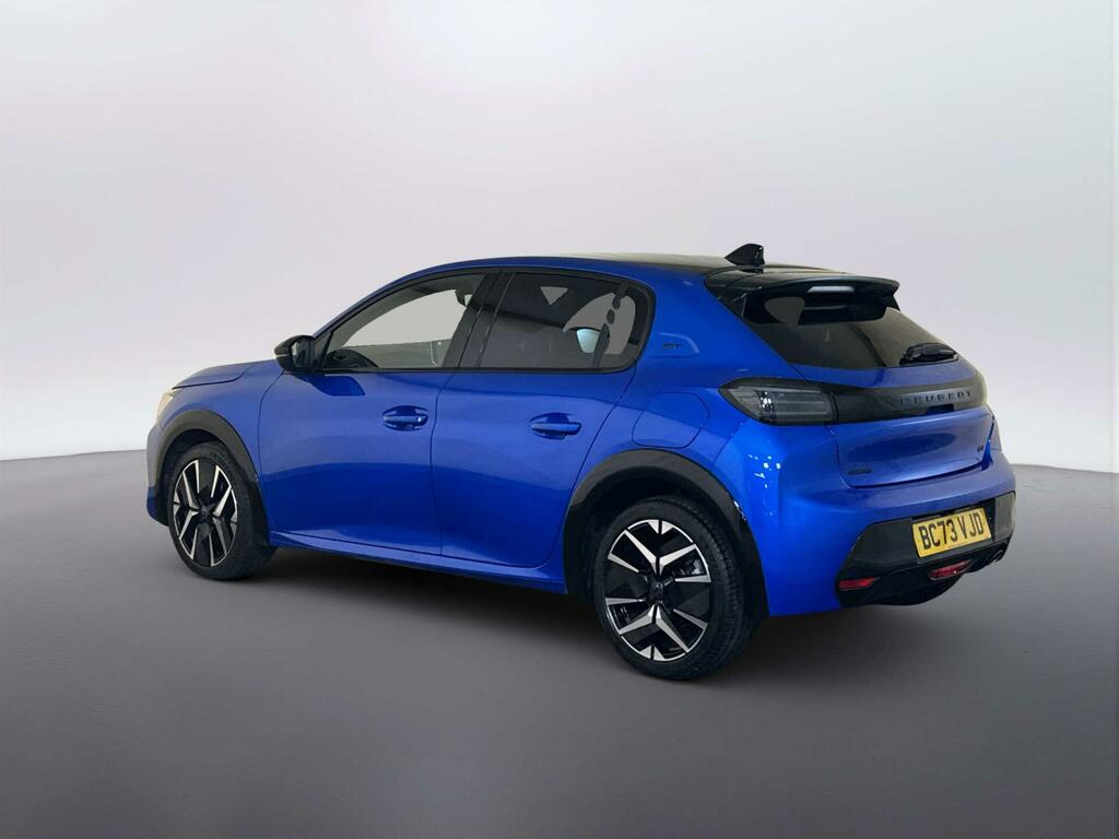 Peugeot 208 1.2 Puretech Gt Hatchback Euro 6 BC73VJD Blue #6
