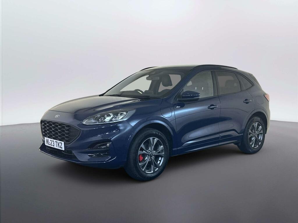 Ford Kuga 2.5 Ecoboost Duratec 14.4Kwh St-line Suv Petro ML23TKZ Blue #4
