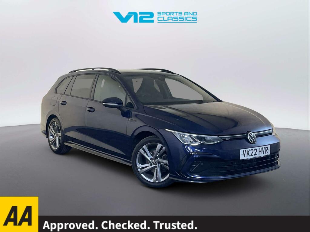 Volkswagen Golf 1.5 Etsi Mhev R-line Estate Hybrid Dsg Blue