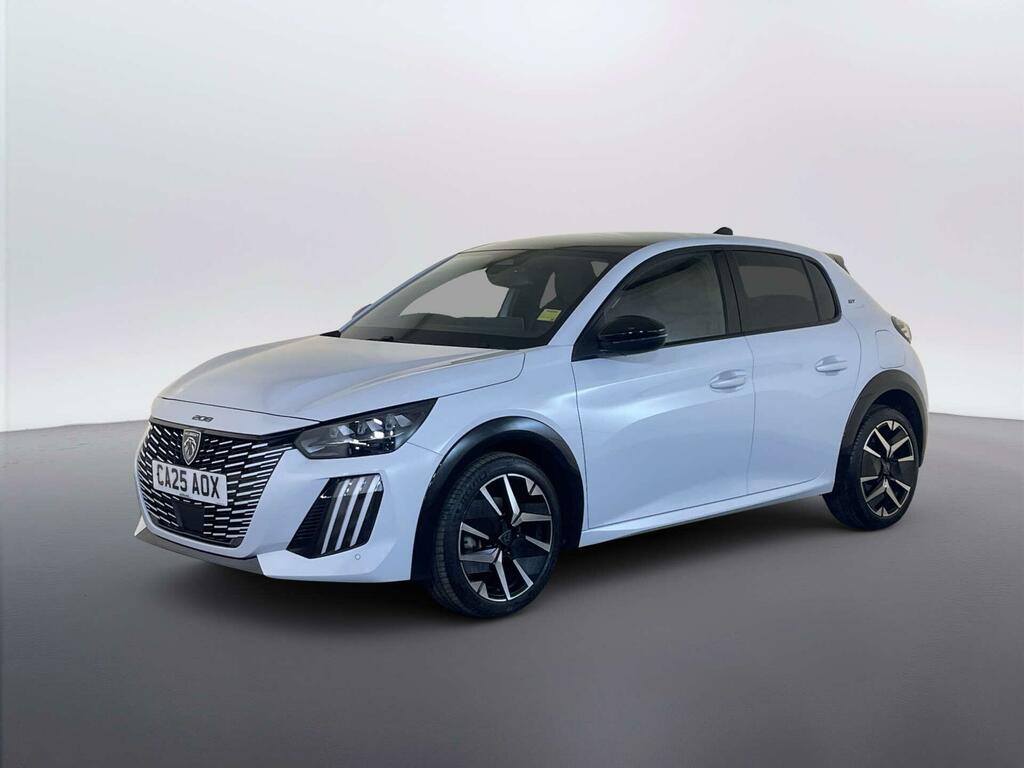 Peugeot 208 1.2 Puretech Gt Hatchback Euro 6 CA25AOX White #4