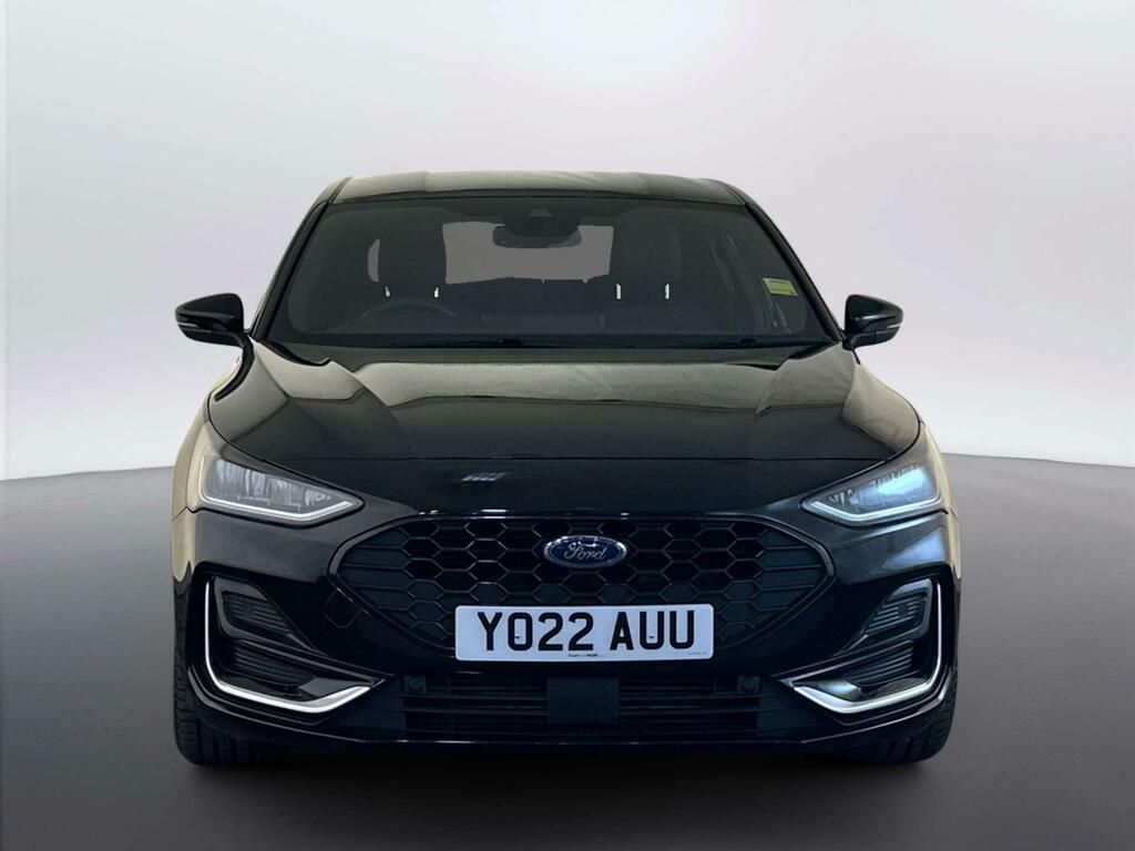 Ford Focus 1.0T Ecoboost St-line Vignale Hatchback YO22AUU Black #3