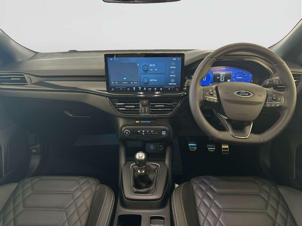 Ford Focus 1.0T Ecoboost St-line Vignale Hatchback YO22AUU Black #2