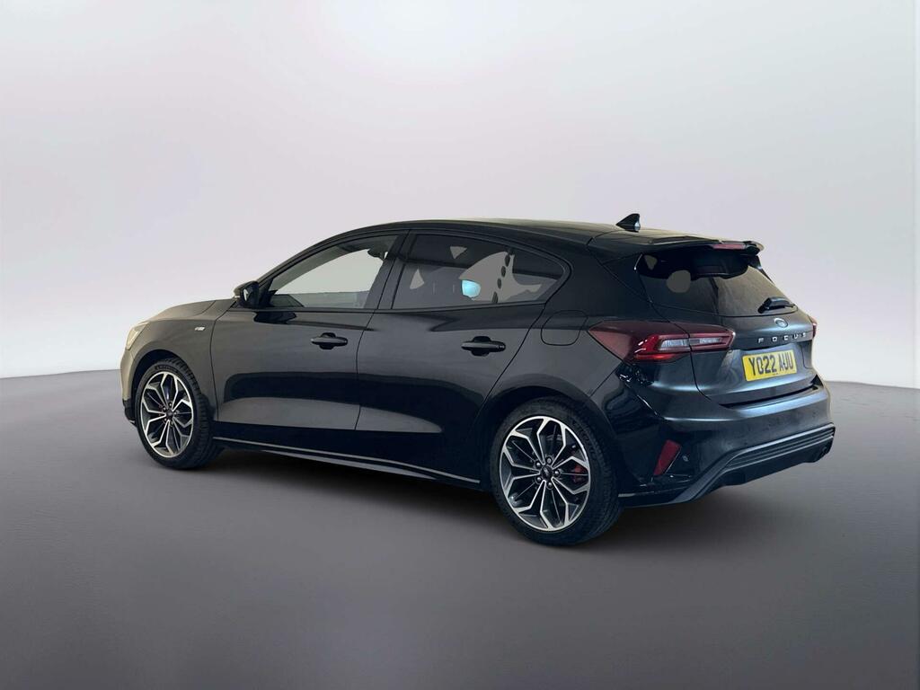 Ford Focus 1.0T Ecoboost St-line Vignale Hatchback YO22AUU Black #6