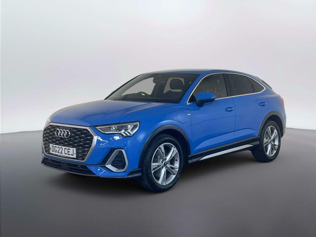 Audi Q3 1.4 Tfsie 45 S Line Sportback Plug-in H DG22CEJ Blue #4