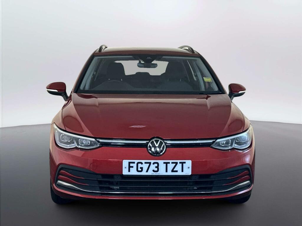 Volkswagen Golf 1.5 Etsi Mhev Style Estate Hybrid Dsg E FG73TZT Red #3