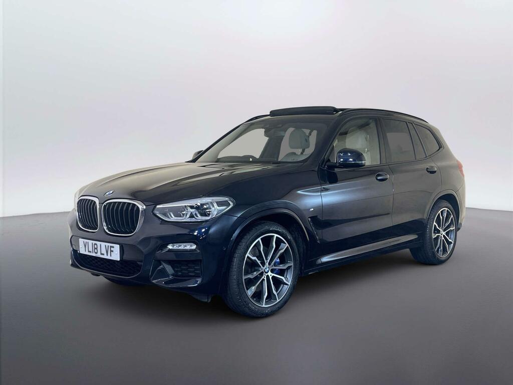 BMW X3 3.0 30D M Sport Suv Xdrive Euro 6 YL18LVF Black #4