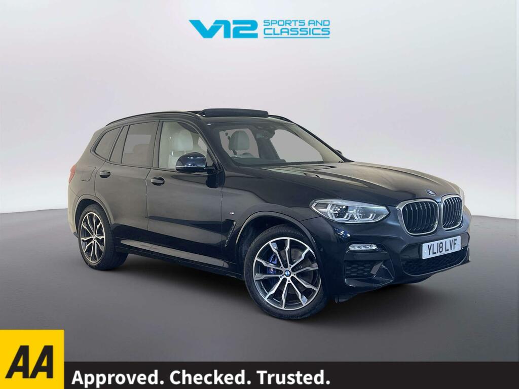 BMW X3 3.0 30D M Sport Suv Xdrive Euro 6 Black