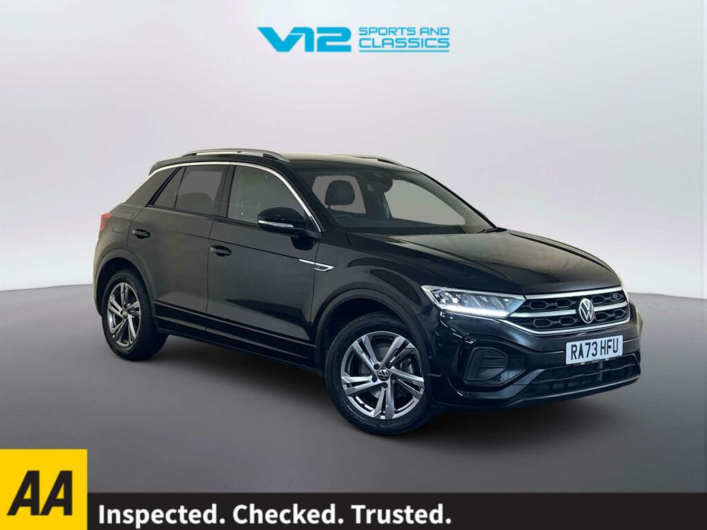 Volkswagen T-Roc 1.5 Tsi R-line Suv Dsg Euro 6 Ss 15 Black