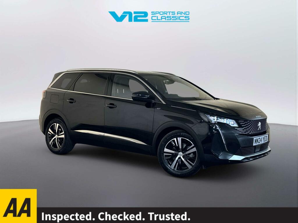 Peugeot 5008 1.2 Gt Suv Hybrid E-dsc6 Euro 6 Ss Black