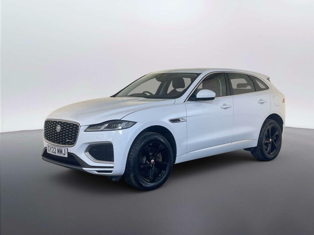Jaguar F-Pace 2.0 P400e 17.1Kwh R-dynamic S Suv Plug- GY22MMJ White #4