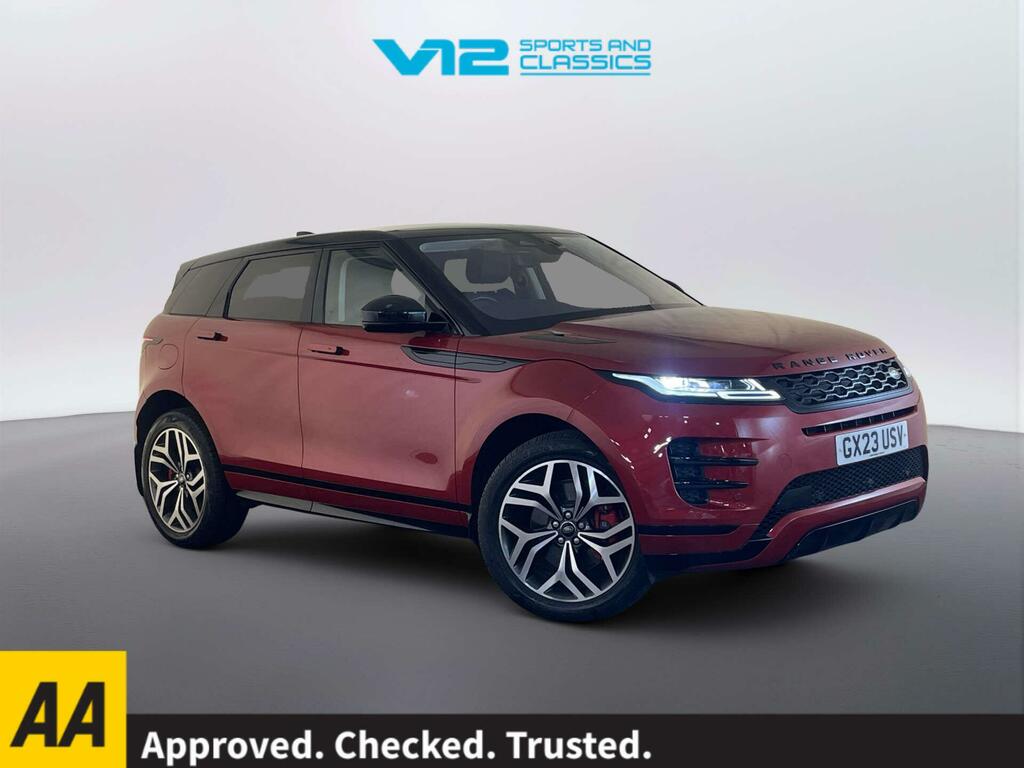 Land Rover Range Rover Evoque 1.5 P300e 12.2Kwh Suv Plu Red