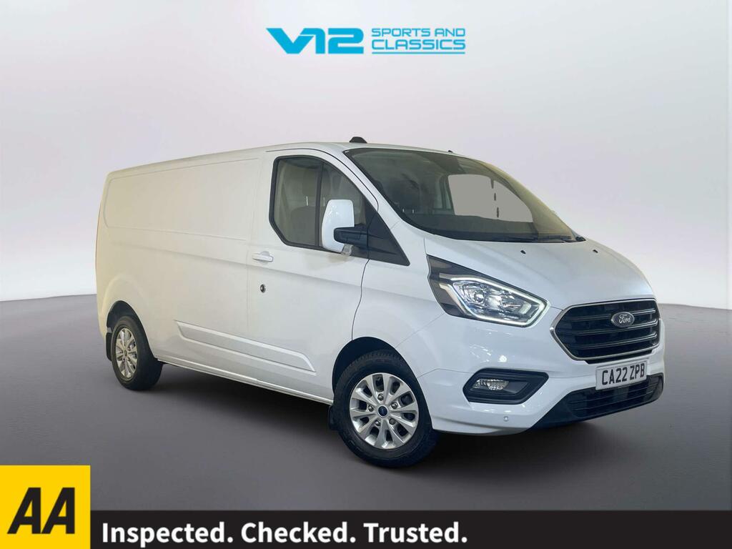 Ford Transit Custom 2.0 300 Ecoblue Limited Panel Van Manua White