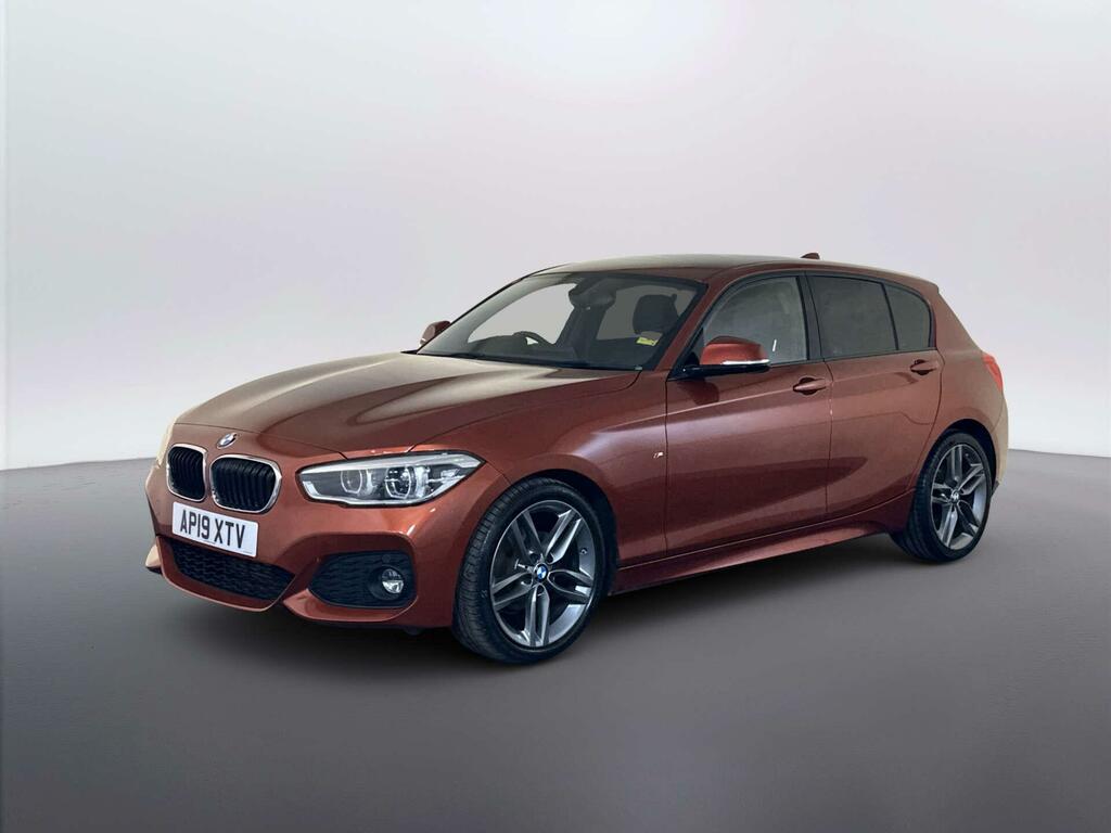 BMW 1 Series 2.0 118D M Sport Hatchback Euro AP19XTV Orange #4