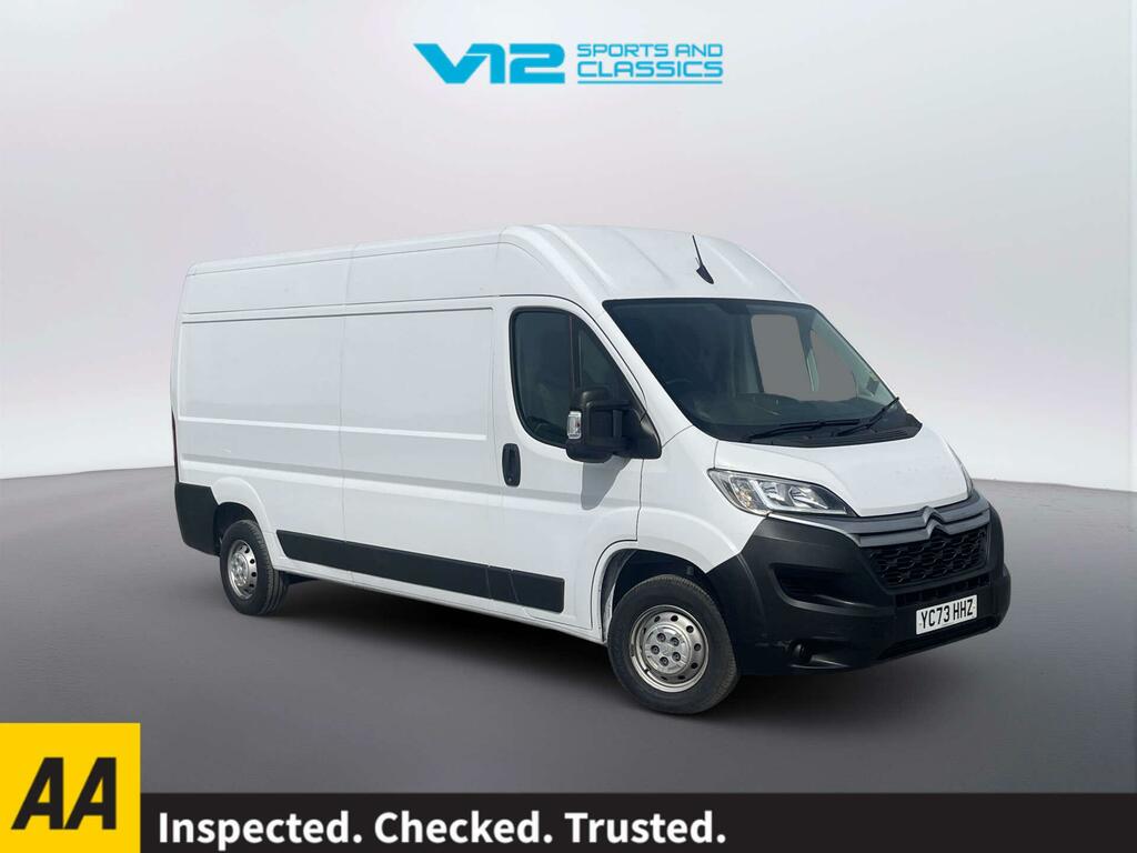 Citroen Relay 2.2 Bluehdi 35 Enterprise Edition Panel Van Di White