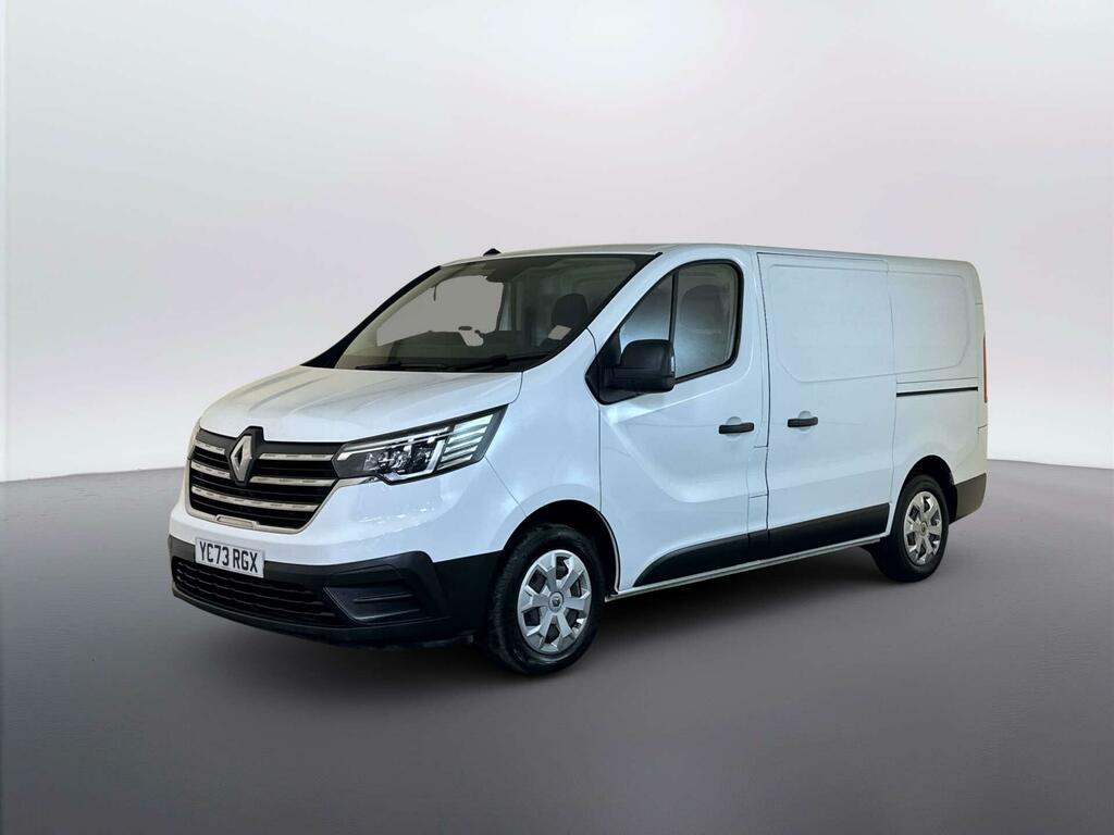 Renault Trafic 2.0 Dci Blue Sl28 Business Panel Van M YC73RGX White #3