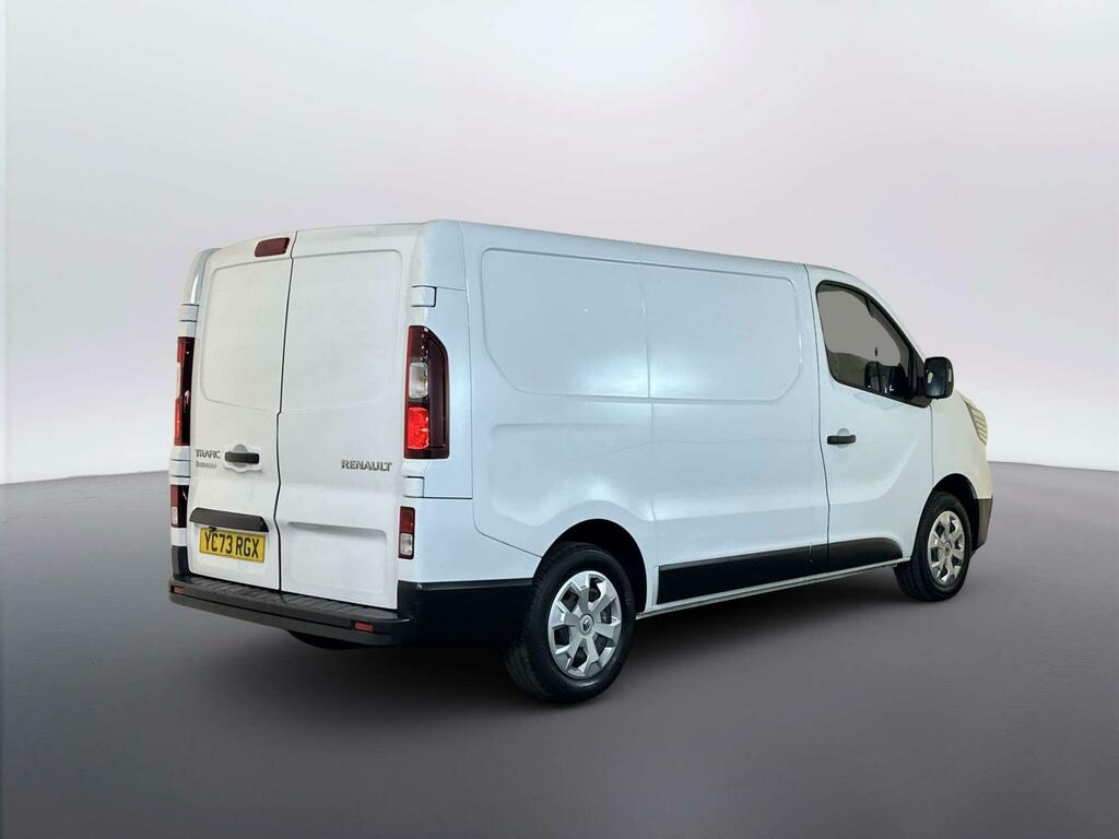 Renault Trafic 2.0 Dci Blue Sl28 Business Panel Van M YC73RGX White #6