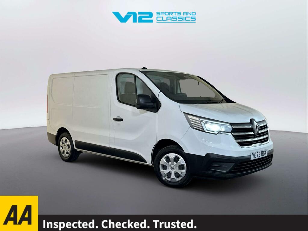 Renault Trafic 2.0 Dci Blue Sl28 Business Panel Van M White