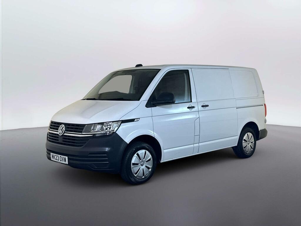 Volkswagen Transporter 2.0 Tdi T28 Startline Panel Van MK23OVW White #4