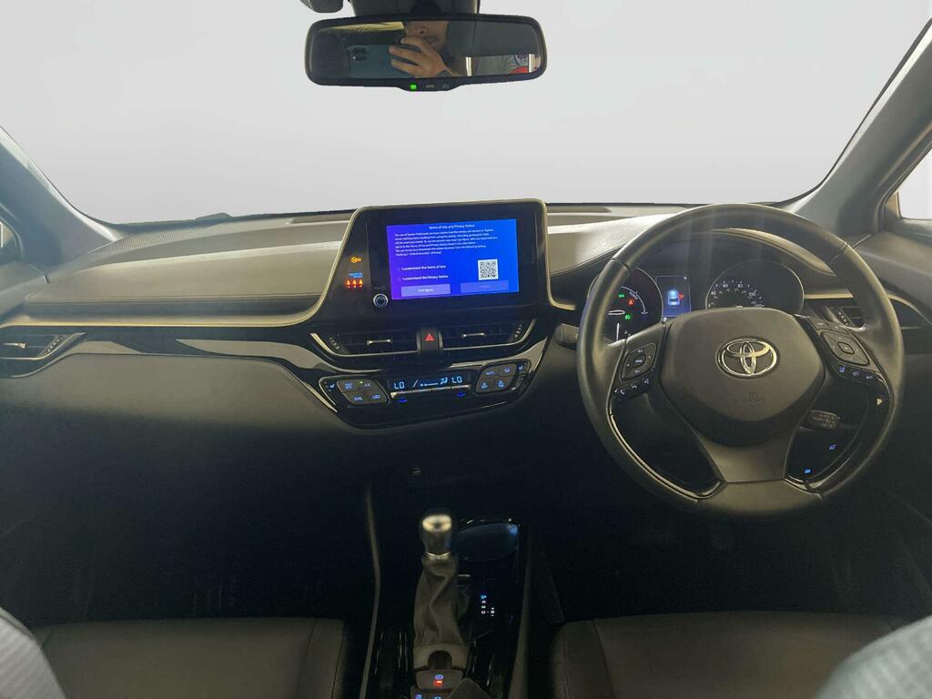 Toyota C-Hr 2.0 Vvt-h Gpf Excel Suv Hybrid Cvt Euro KM73DKA White #2