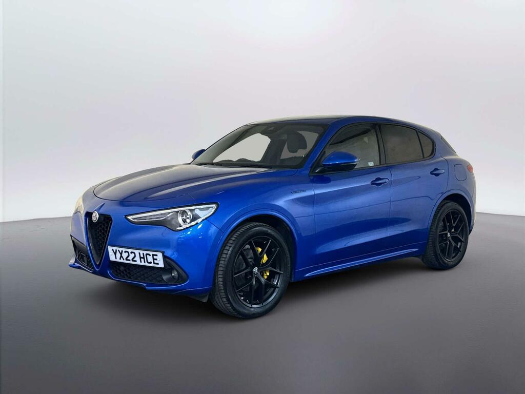 Alfa Romeo Stelvio 2.2 Td Veloce Suv Q4 Awd Euro 6 S YX22HCE Blue #4