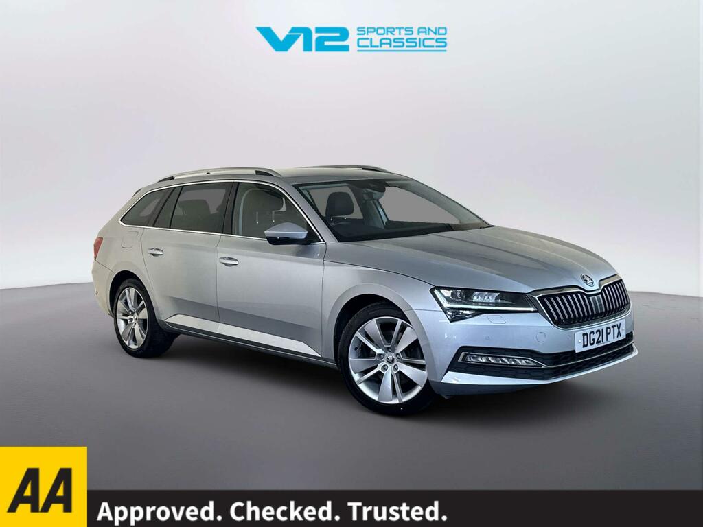 Skoda Superb 2.0 Tdi Se L Estate Euro 6 Ss Silver