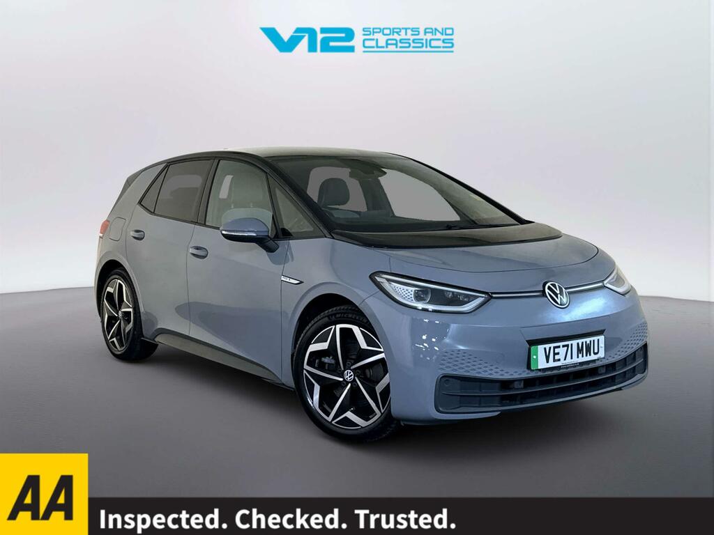 Volkswagen ID.3 Pro S 77Kwh Tour Hatchback 204 VE71MWU Grey