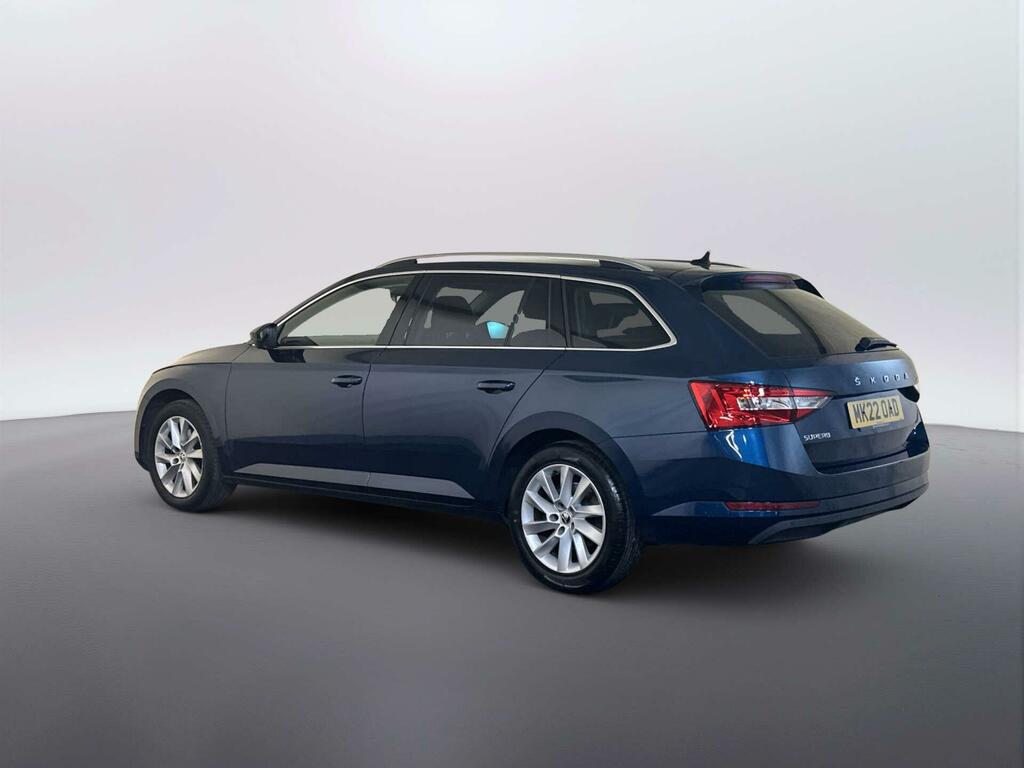 Skoda Superb 2.0 Tdi Se Technology Estate Eur Blue #6