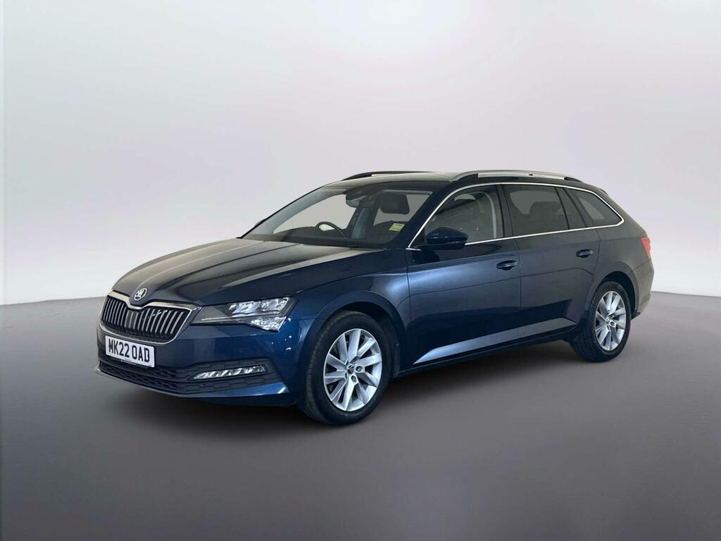 Skoda Superb 2.0 Tdi Se Technology Estate Eur Blue #4
